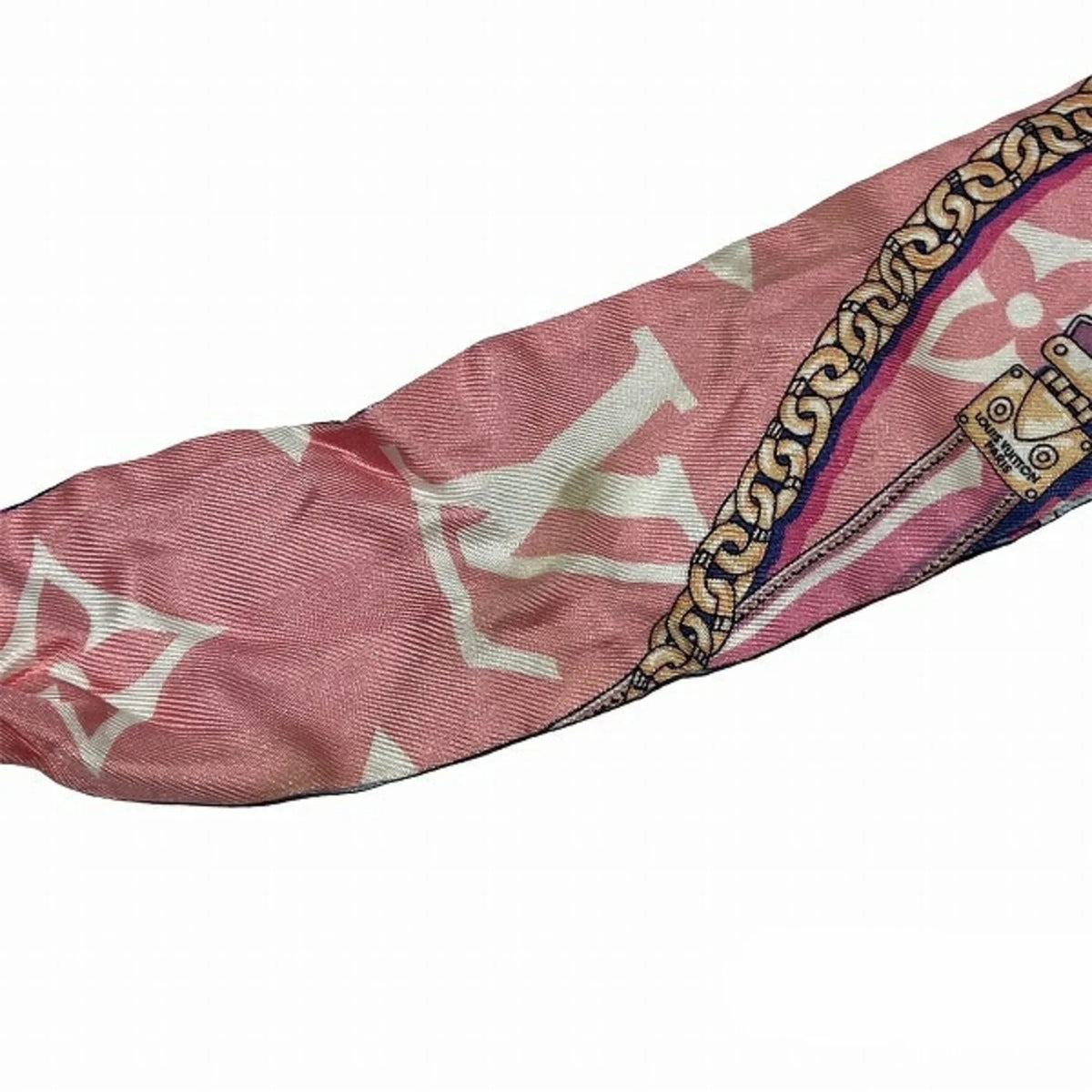 Silk Accessories Ultimate M76677 BB Bandana (Good) Women's Pre-Owned Scarf Bandeau