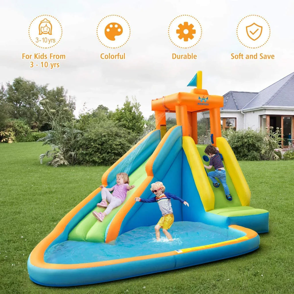Giant Blow liquid for Park and Cannon, liquid Big Adults liquid Backyard up liquid Pool, Hippo Slides Kids Blower, Inflatable Kids Slide, exterior Slide, 740w Themed for Indoor Splashing w/Long