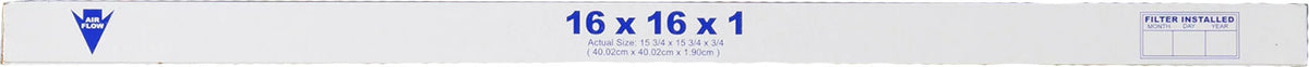 6 Air Pleated Nordic 16x16x1 Pack Plus MERV Filters 7 Pure Carbon