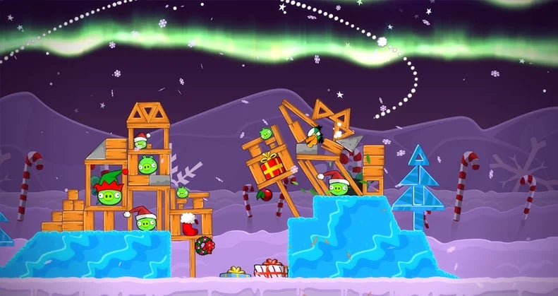 '- Nintendo U Trilogy Angry Birds Wii