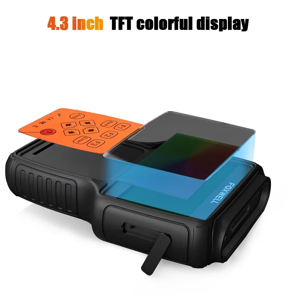 TPS TPMS Scanner EPB NT650 25 SAS OBD2 Airbag Functions DPF Elite ABS with FOXWELL Reader Automotive Engine Special EPS Code