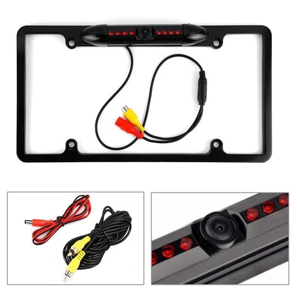 KWM950BW Frame for KW-M950BW Black Camera Rearview JVC Backup License Plate