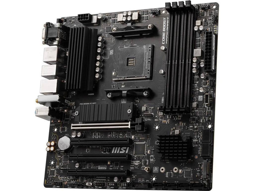 B550 AMD MATX PRO B550M-VC AM4 WIFI MSI PRO AMD Motherboard 6Gb/s SATA