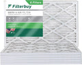 (6-Pack) HVAC Filterbuy Furnace 12x25x1 Pleated Air AC Filters 8 MERV