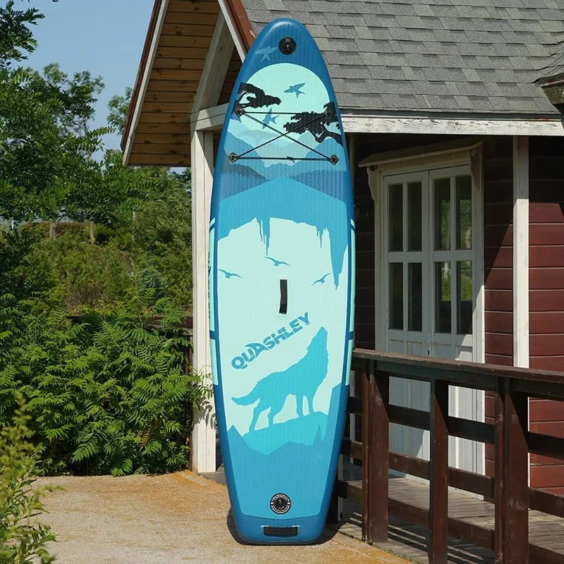 for Premium Deck, 11'x33 330lbs Board Max Up with Youth Non-Slip Adults, Wide Fishing Accessories, Inflatable Paddle & for Stand SUP Surfing, x6 & Stance,