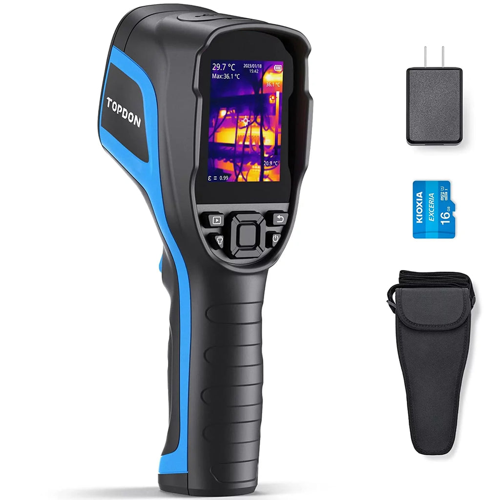 Camera Camera 256 x Life High IR Camera, Infrared Thermal Battery TOPDON Resolution Handheld 12-Hour Thermal Imaging TC004 192