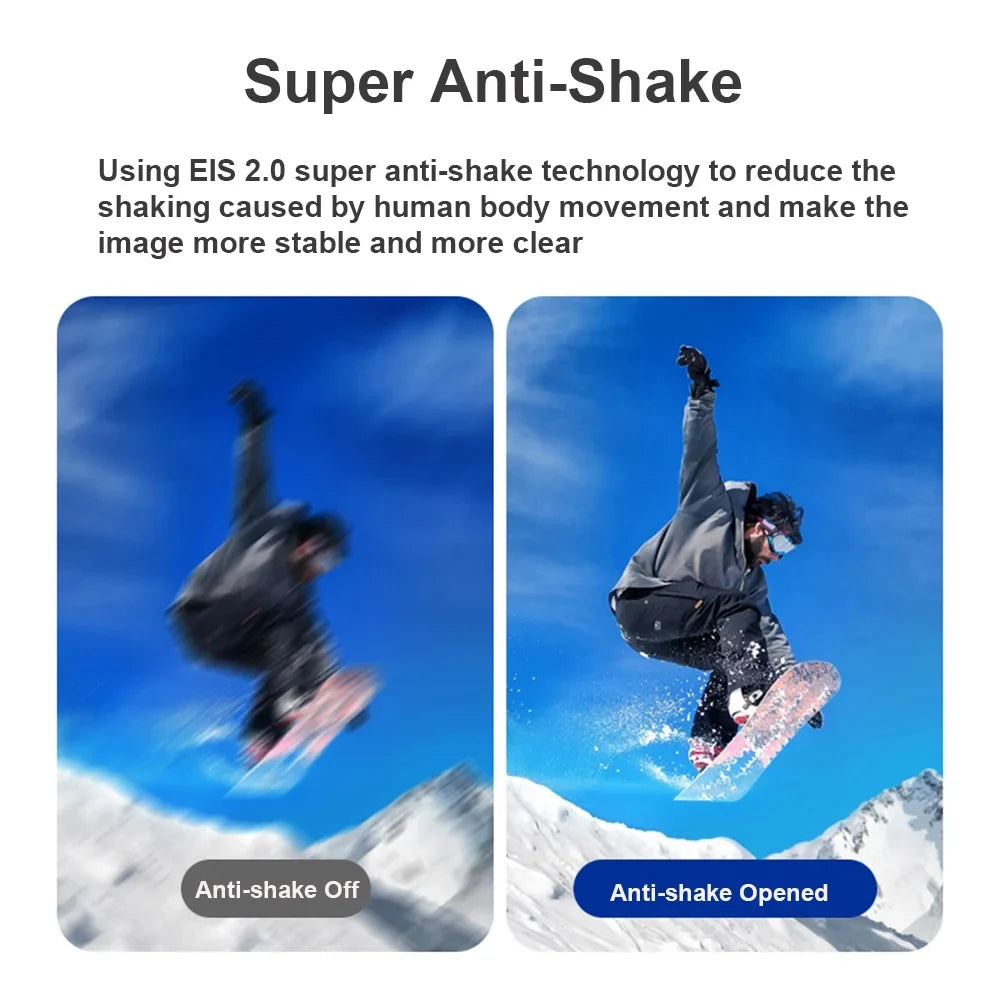 Video Camera Camcorder, Recording Vlog 120°Wide for WiFi Control Camera 4K with Angle Lens, Sport Video APP Radirus-2