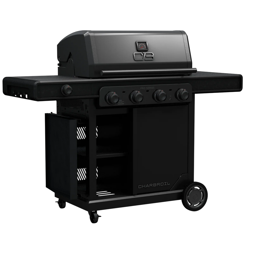 Grill and Gas 4-Burner Side Burner with Pro Char-Broil Series™ Griddle