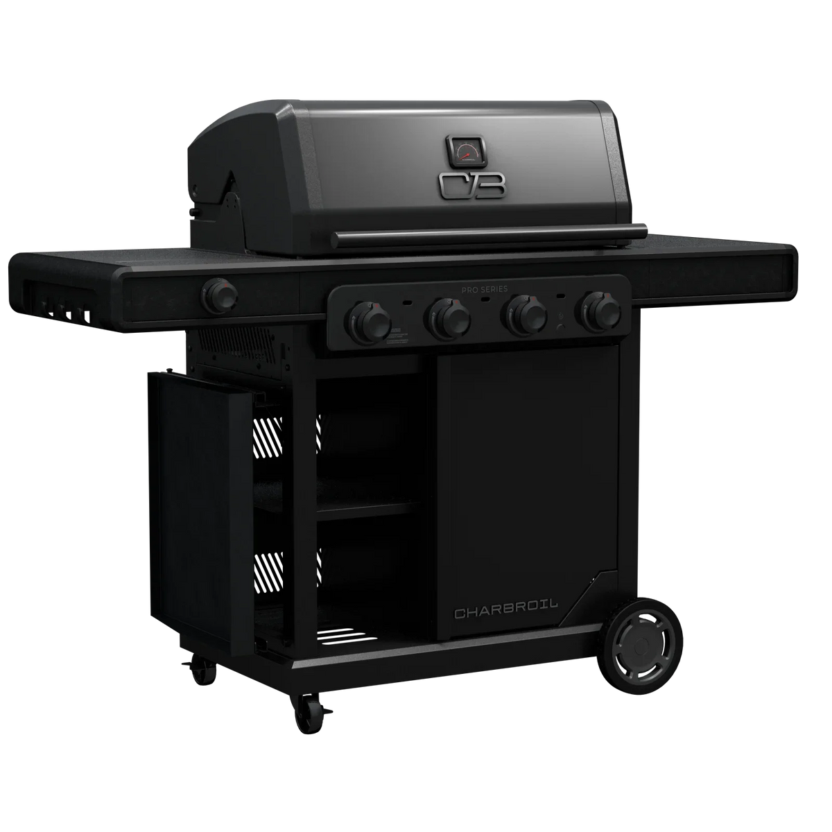 Grill and Gas 4-Burner Side Burner with Pro Char-Broil Series™ Griddle