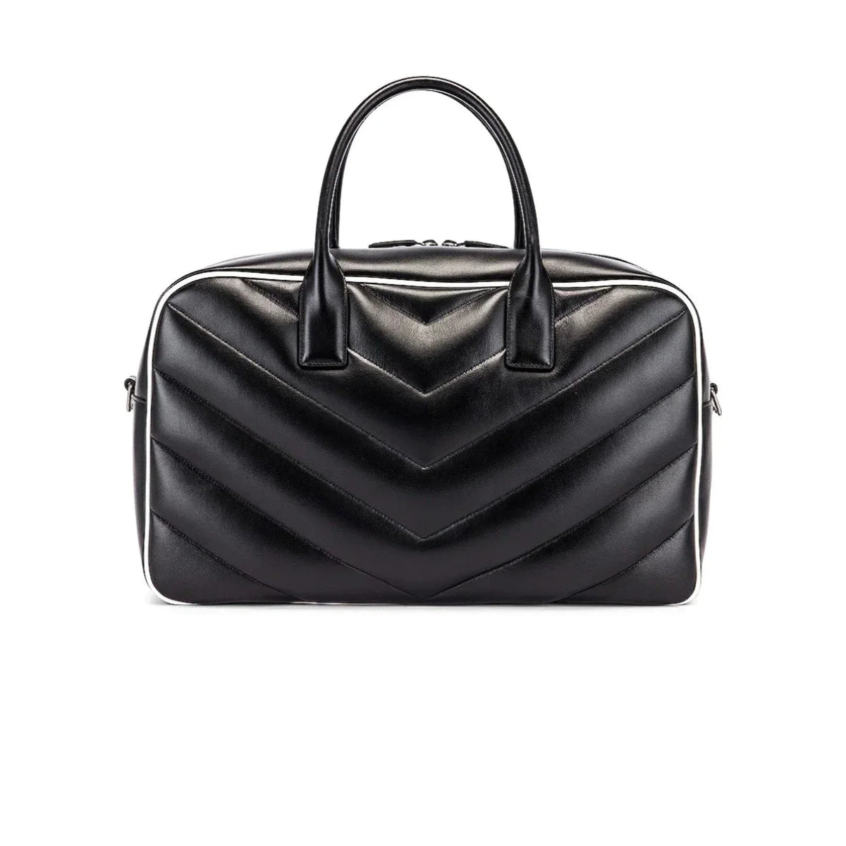 Bag 525145 Bowling Laurent Duffel Miles New Leather Logo Saint Black Calf