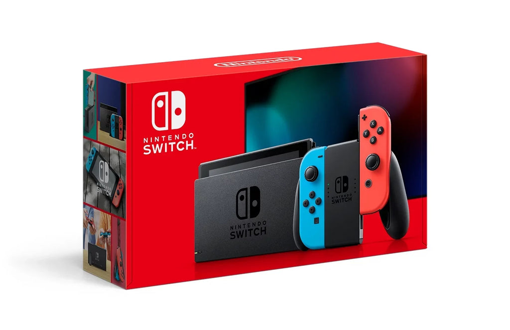 GAME HANDHELD NINTENDO NEON 32GB HADSKABAA CONSOLE SWITCH