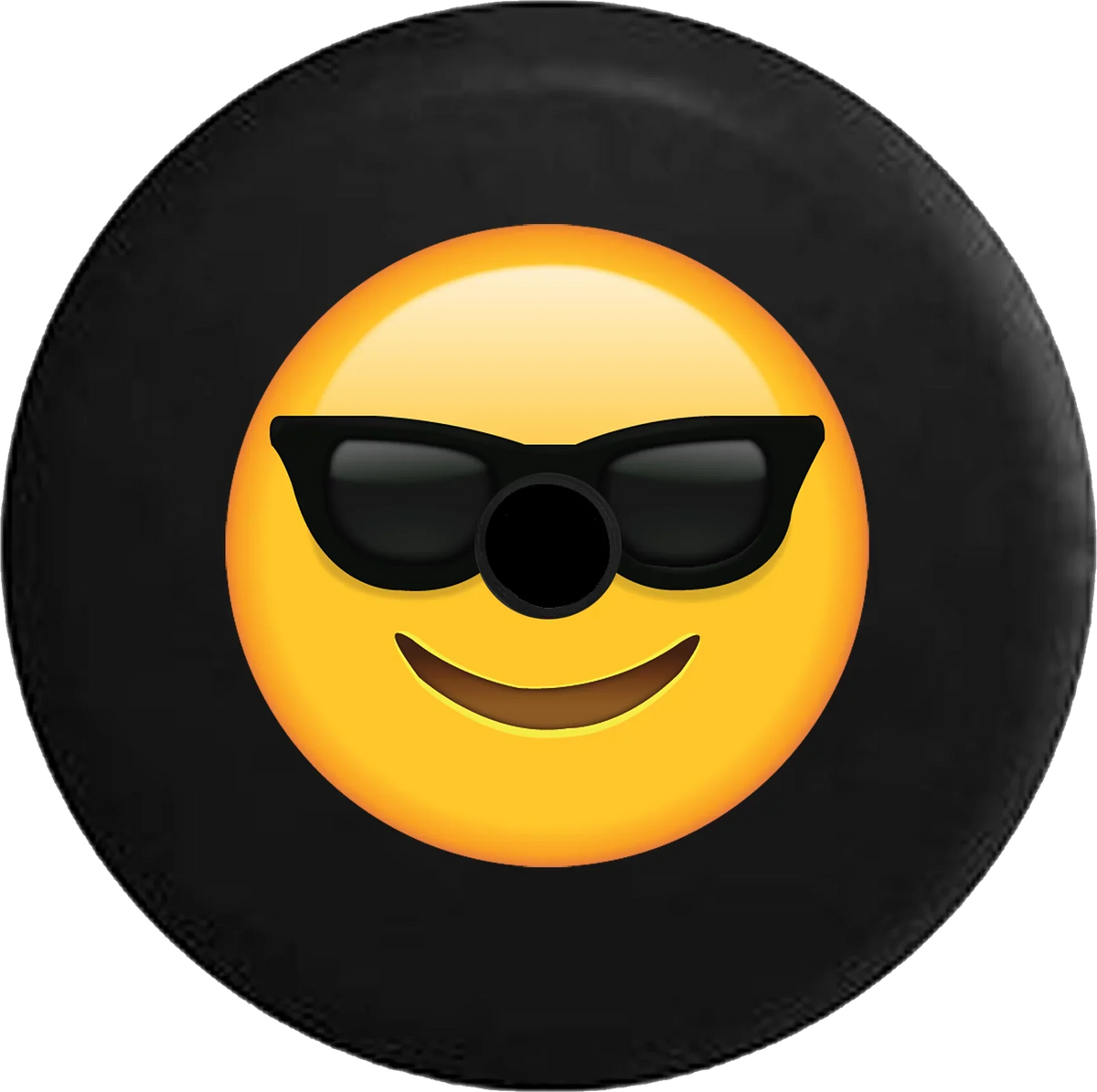Sunglasses for Camera Jeep Cool Emoji Spare Summer Text 2019 Face JL Inch RV Tire Cover Smiling Wrangler 2018 Backup 32