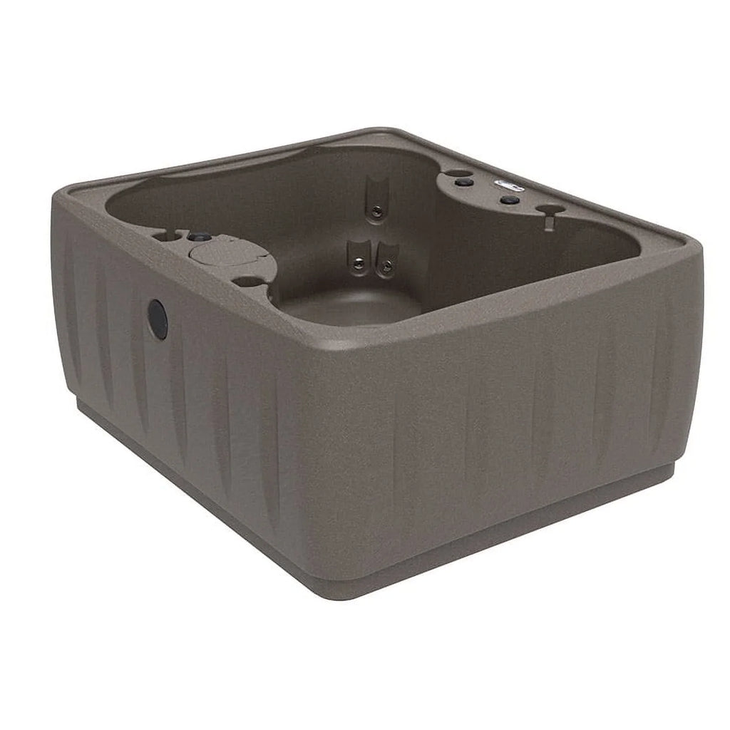 Tub 12 Aquarest Tub Cover, and Spas LED 150 4-Person Jets, Jacuzzi® Hot & Ozone and Play Powered Keystone Spa By Premium Waterfall, Plug