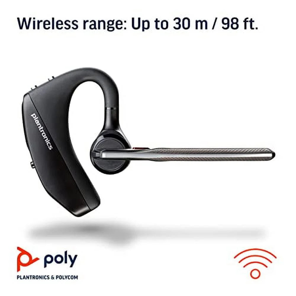 '- and/or your (Monaural) Zoom with Compatible to Noise - Single-Ear UC 5200 PC Voyager Works Teams, (Poly) Canceling more Headset USB-A - Bluetooth - Mac to - connect & Plantronics