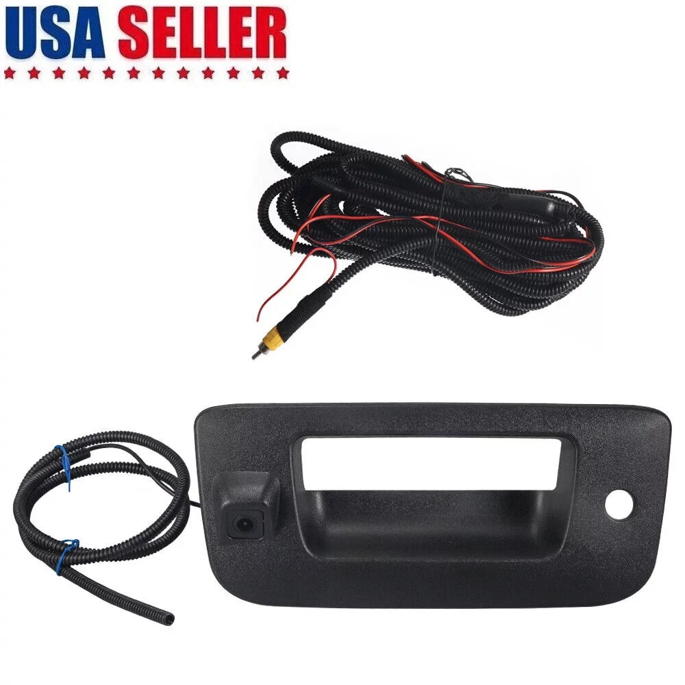 Rear with Compatible Chevy JahyShow Tailgate 07-13 Silverado/GMC View Handle Camera - Sierra