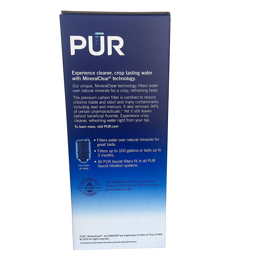 Filter, Replacement PUR Mount liquid Blue, 5 Pack Faucet
