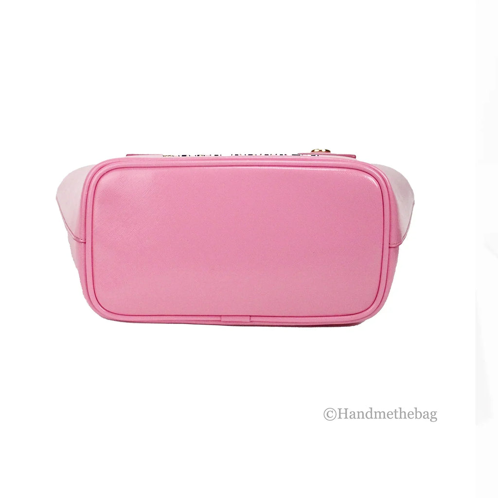 Small Marc Leather Saffiano Tote Bag Candy Jacobs Pink Crossbody