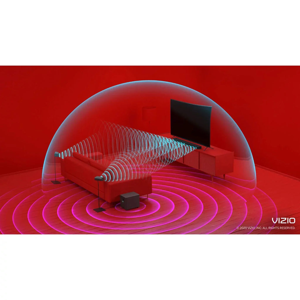 5.1.2 DTS:X, Dolby with M-Series Premium Sound Bar VIZIO Bluetooth Atmos,