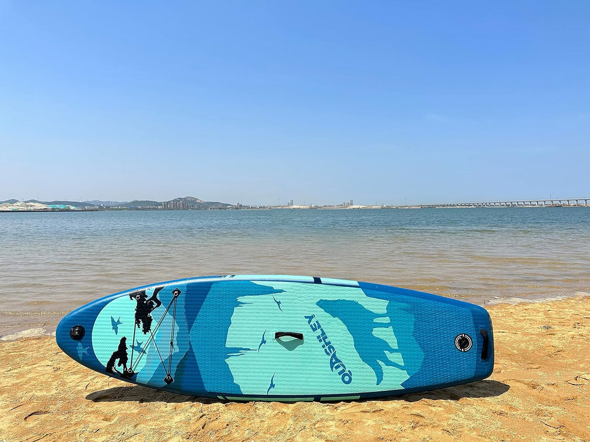 for Premium Deck, 11'x33 330lbs Board Max Up with Youth Non-Slip Adults, Wide Fishing Accessories, Inflatable Paddle & for Stand SUP Surfing, x6 & Stance,