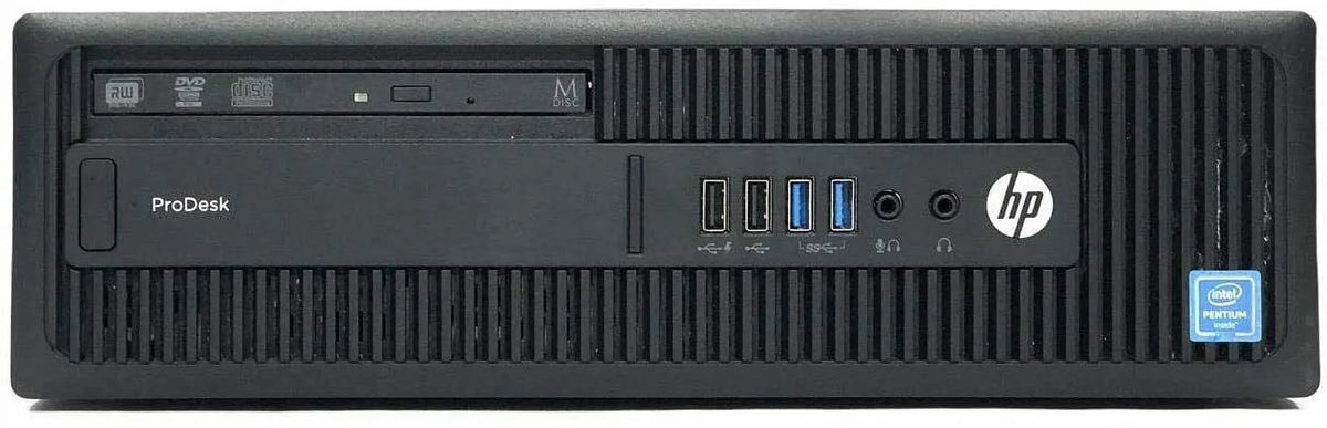 Pentium CPU HP 3.3GHz Mouse, Keyboard Win10 WiFi, Ram, 22" LCD, Desktop (Refurbished) G4400 600 G2 DVD, 8GB 1TB & New PC Pre-Owned Computer Intel HDD, Pro