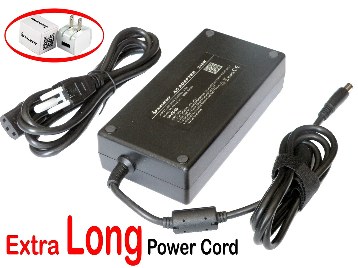 0CN072 PN402 for 15 m14 240W Alienware 5505; m17x Adapter 17 XPS 14 PP06XA; G3 330-0722 15 G5 M1730, m15 AC DT878 17 0PN402 0DT878 SE CN072 m15x iTEKIRO HA230PS0-00; G7 m14x m17 DA230PS0-00