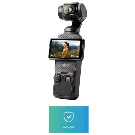 Refresh Osmo Gimbal Pocket Camera, with Care 3 Card Plan Bundle 2-Year