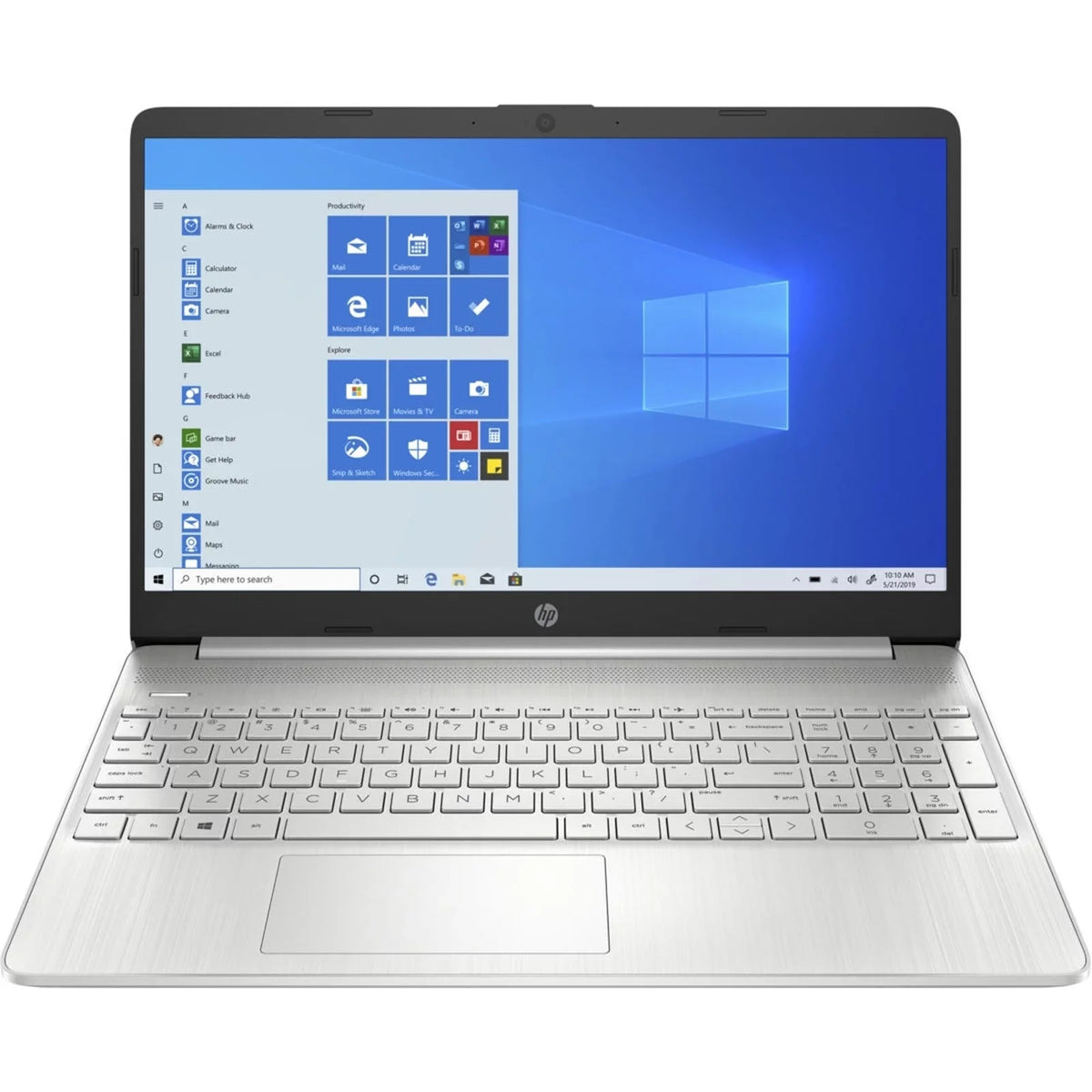 8GB Silver (Used Core™ Win10H, Natural 1.3GHz 15.6" HP 256GB Good) 15-DY2131WM - i3-1115G4 SSD
