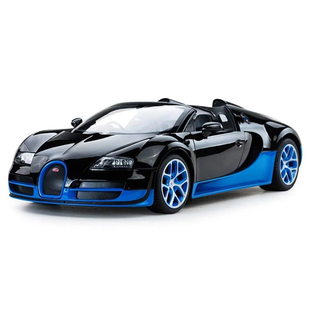 Toys Gift Vitesse Grand Bugatti Rastar Veyron RC Car Sport (Black/Blue) Displayable Children 1:14 Model