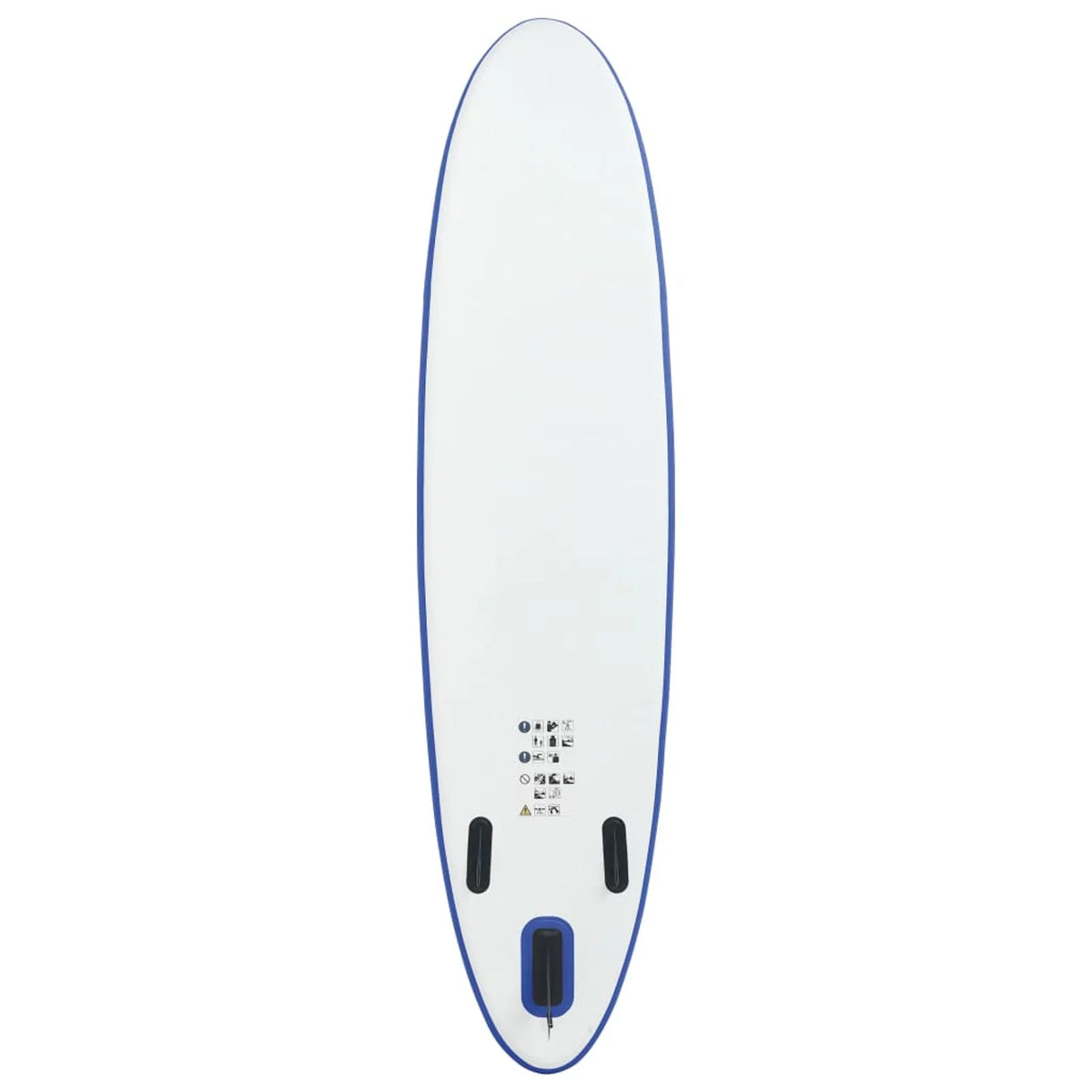 Blue White Set Surfboard and ametoys Paddle Inflatable Board