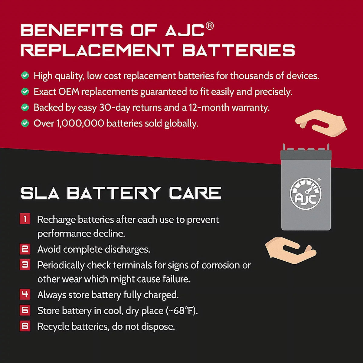 AJC - This Fitness 626A Battery Is 7Ah Brand Cybex 12V Equipment Replacement an