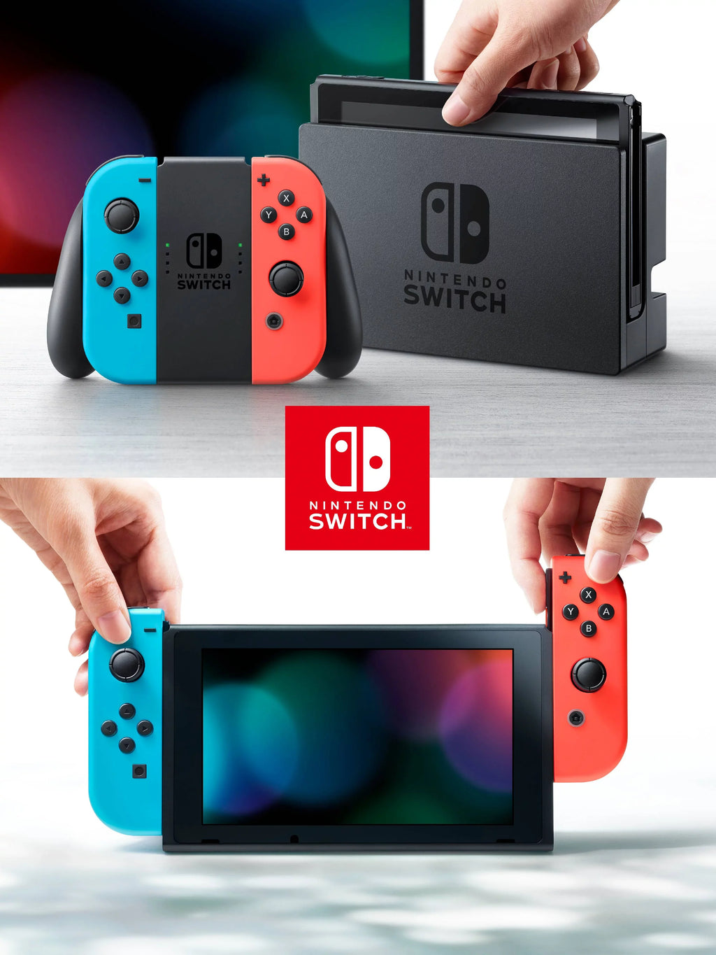 GAME HANDHELD NINTENDO NEON 32GB HADSKABAA CONSOLE SWITCH