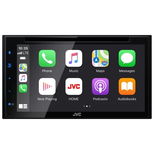 KW-V66BT Carplay JVC Camera Player Android CD/DVD 6.8" Car Receiver+Backup