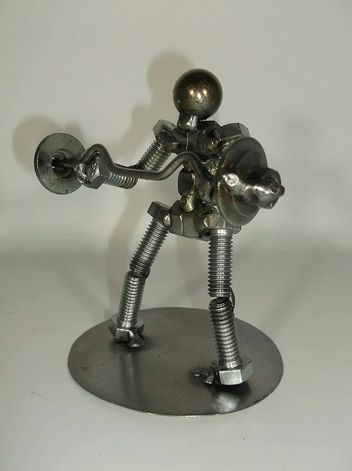 C Bolt Metal Lifter curl Preacher bar url Figurine, Weight