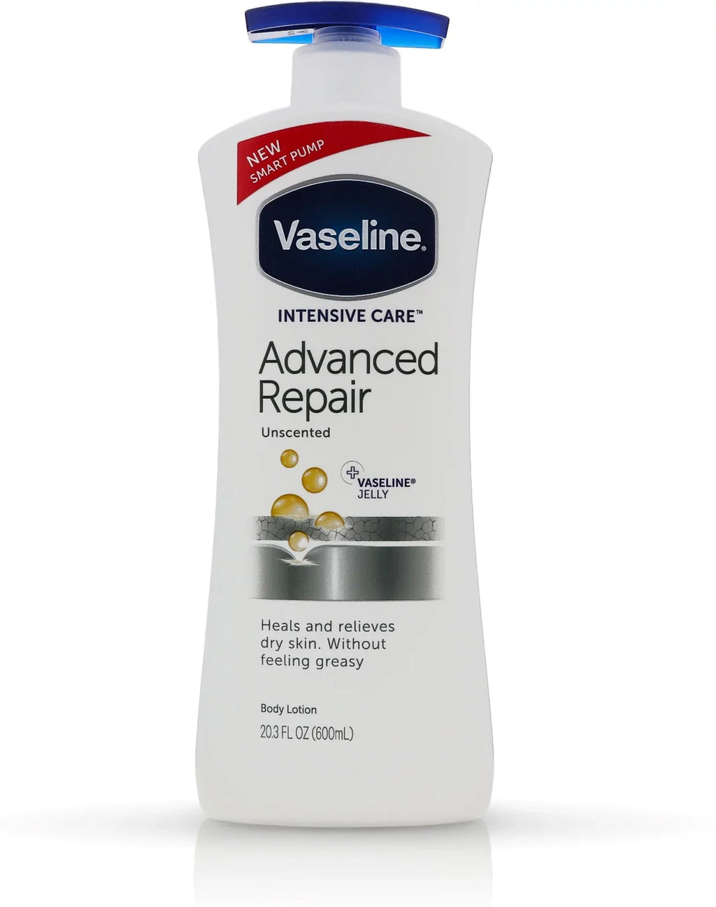 Repair Advanced 3 Lotion, Healing Unscented - 20.3 Pack Vaseline Care Intensive Moisture oz