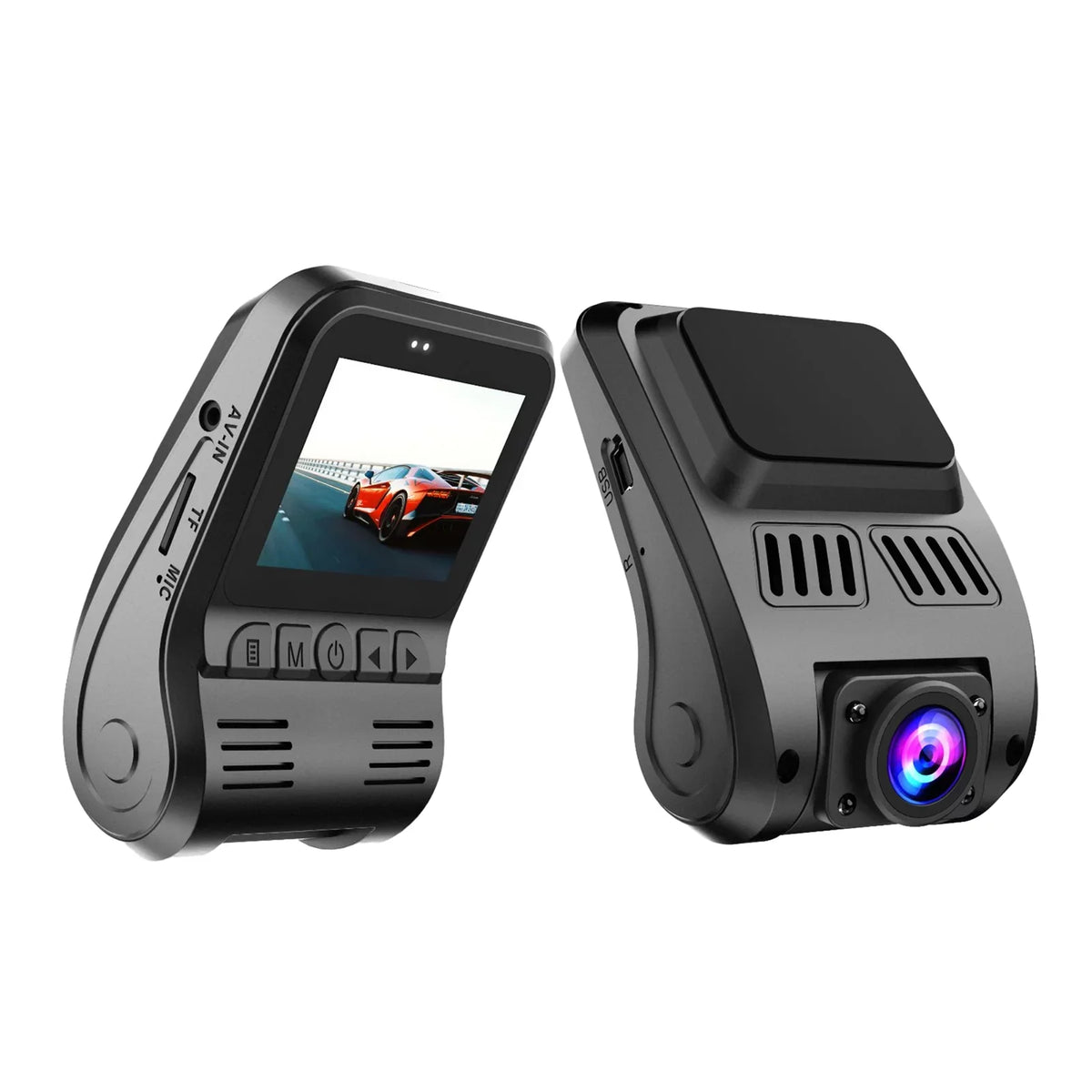 for Shaking Recording Recording Camera, Hidden Cam Tomshoo Loop Camera Recorder Front 720P 1080P DVR, Rear Dual Dash and Dash Driving