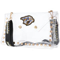 Clear Envelope Nashville Crystal Crossbody Bag Cuce Predators