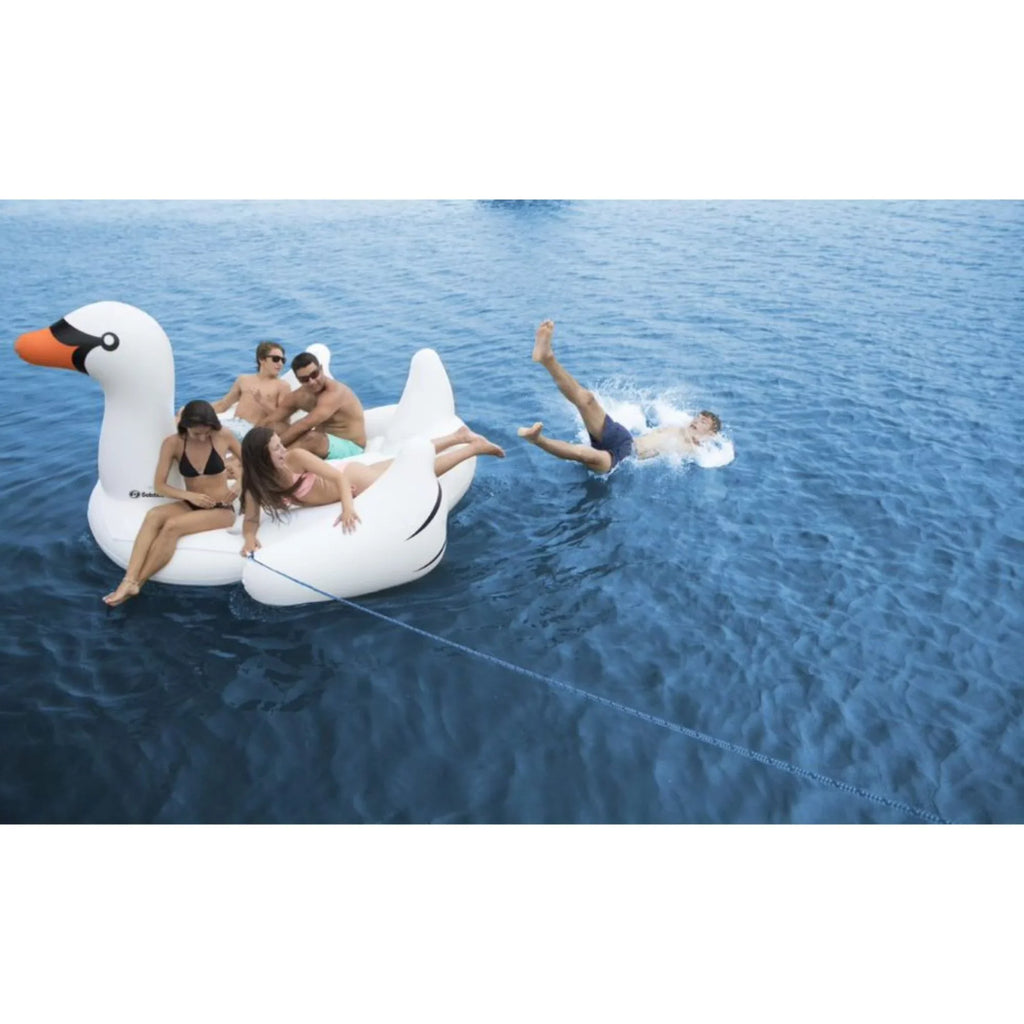 105" Inflatable Giant Swan Island Mega