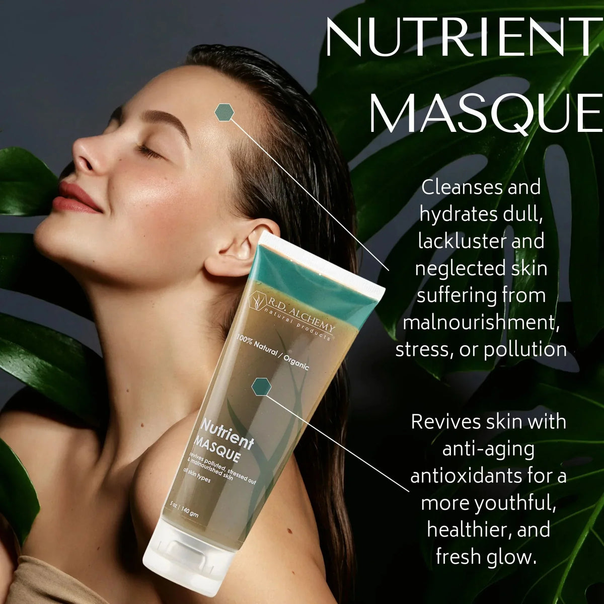and Organic - RD Nutrient Alchemy - Natural Mask