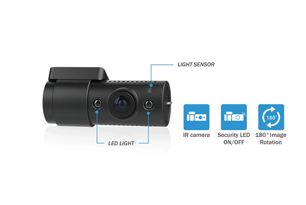 IR Dashcam with 32GB | Wi-Fi Rear Camera Dashcam Infrared Full | Interior DR590X-2CH microSD Taxi (IR) BlackVue HD Card |