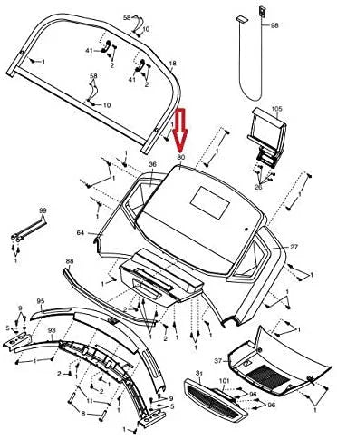 Assembly Premier & Display Works Inc. Treadmill 900 Health Fitness, Proform Console 394995 Icon with
