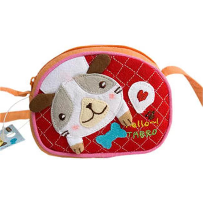 Purse Applique Coin - Bag Bag & Swingpack Embroidered & Wallet Puppy 3.9 in. Purse 3.3 Bone x