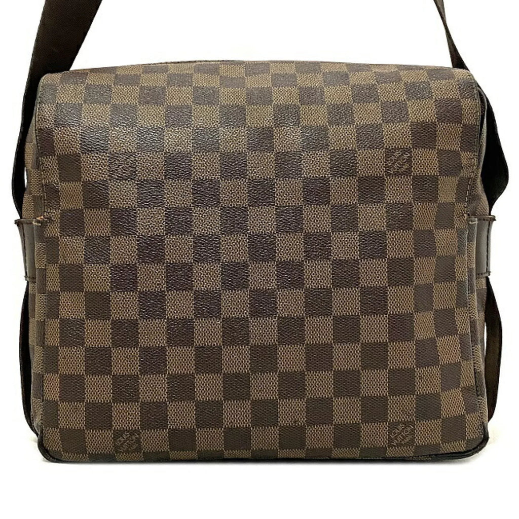 Brown Ebene N45255 (Good) SR0055 Pre-Owned Bag Damier Shoulder Naviglio