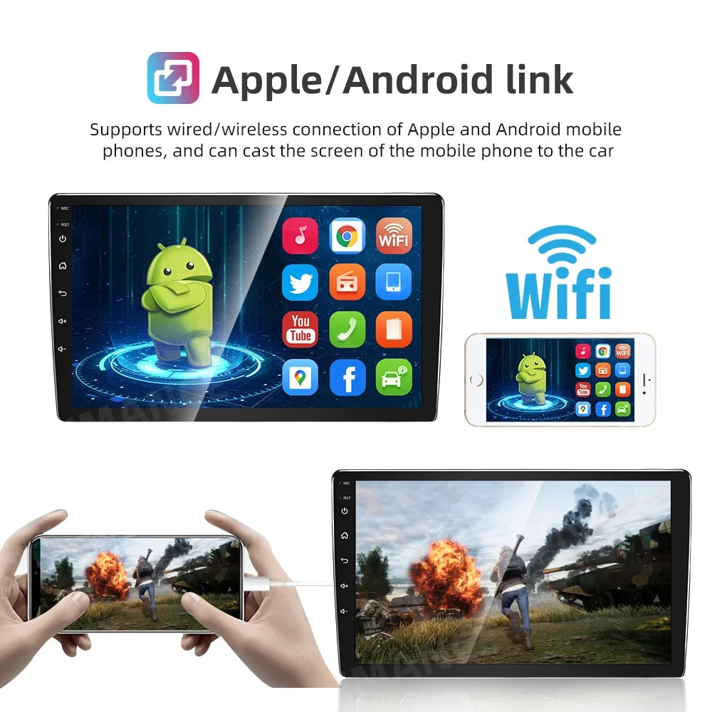 Camera 2007-2012 GPS carplay/Auto Escape Car with Carplay for Android Stereo Backup 11 Radio Navi