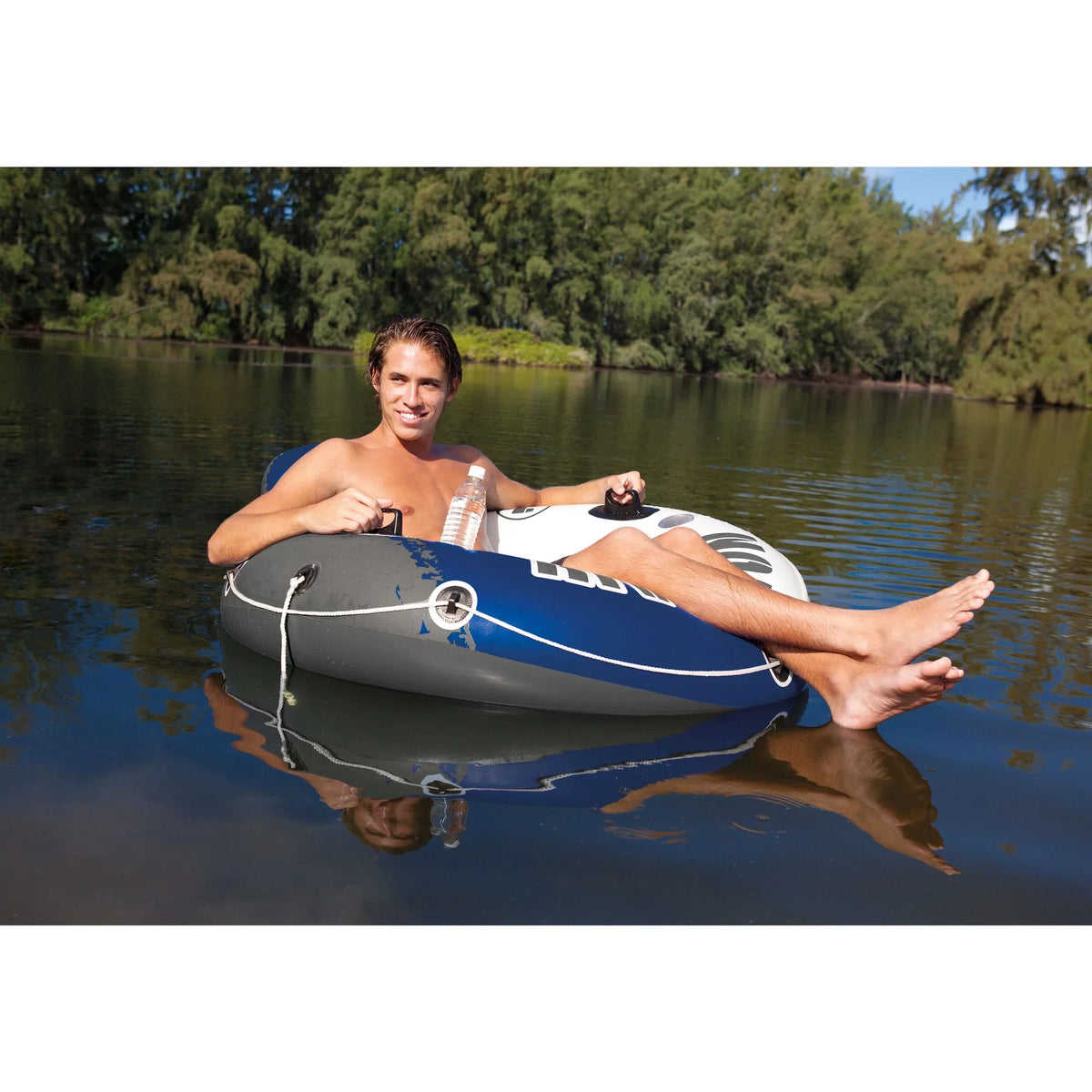 River (2 Tube w/ Intex Person Flag American Person 1 2 Float Pack) Run