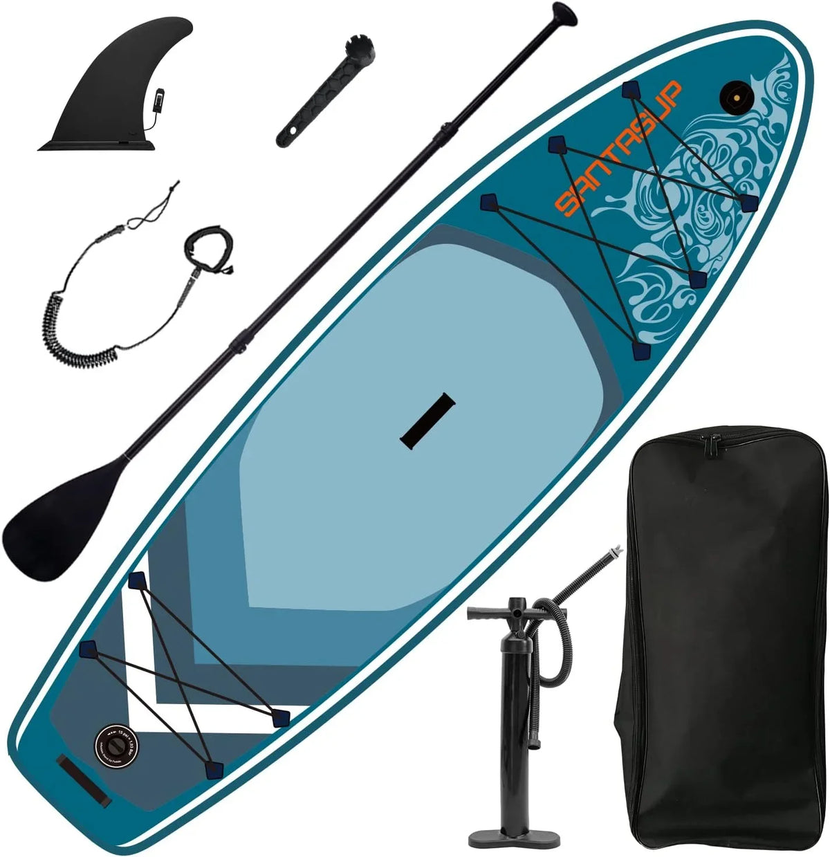 for Premium Deck, 11'x33 330lbs Board Max Up with Youth Non-Slip Adults, Wide Fishing Accessories, Inflatable Paddle & for Stand SUP Surfing, x6 & Stance,