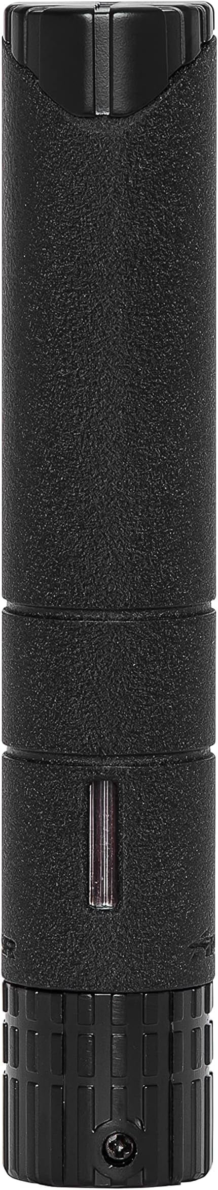 Turrim Lighter, Cigar Ignition, Single Wrinkle Piezo Xikar Flame, Black Jet
