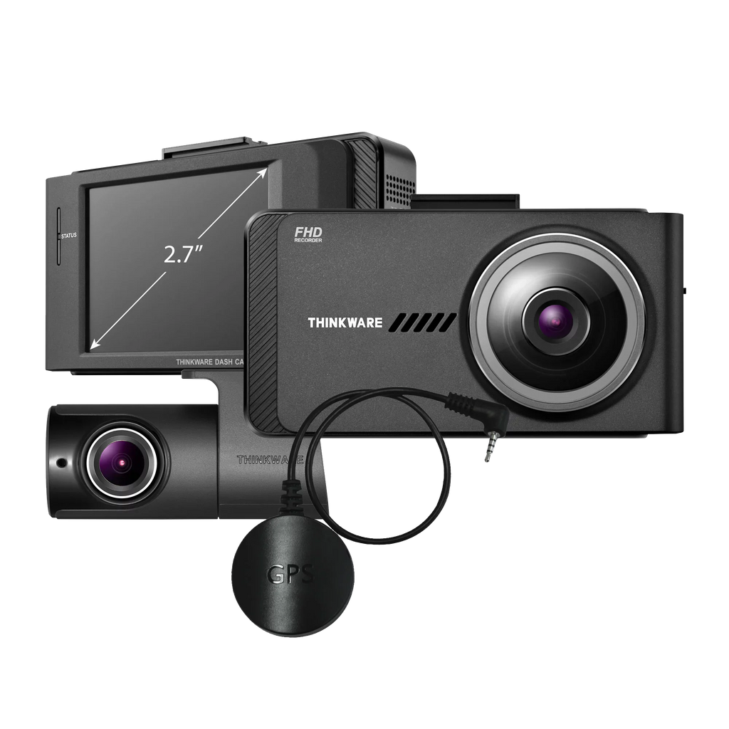 Camera Optional THINKWARE GPS, Camera Vision, Mode for and Recorder Camera 16GB, Dashboard with W/ FHD, Night Dual G-Sensor, Sensor, Parking X700 1080P Cars, Rear Cam Car Dash Front