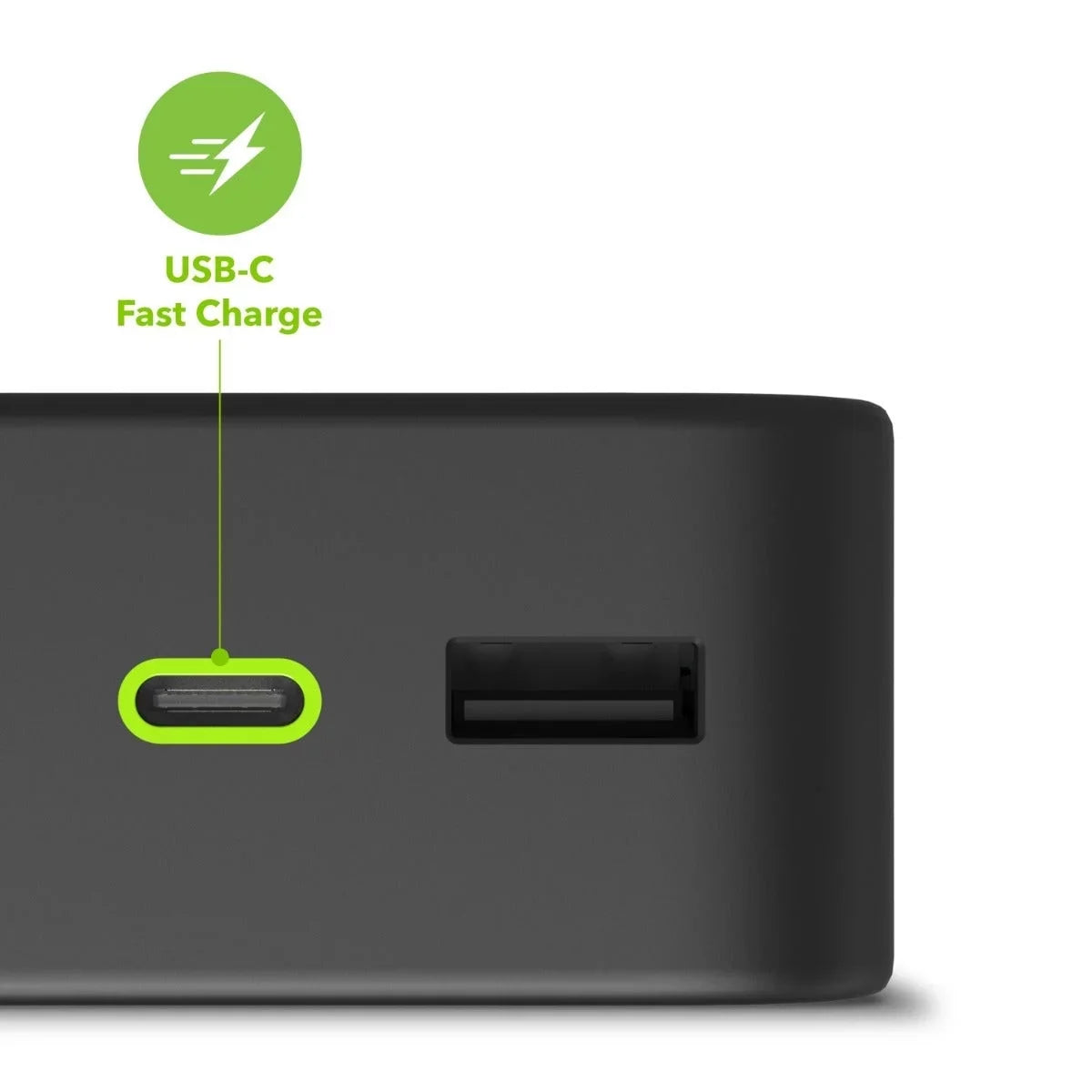 Large Internal Battery, 2023 Port, USB-C Ports Input/Output mAh PD (1) Bank 20,000 USB-A XL 20W Powerstation (2) Power mophie and Travel-Friendly Fast - Charging