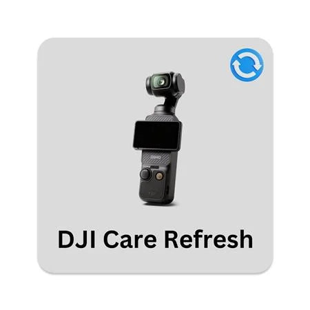 Refresh Osmo Gimbal Pocket Camera, with Care 3 Card Plan Bundle 2-Year