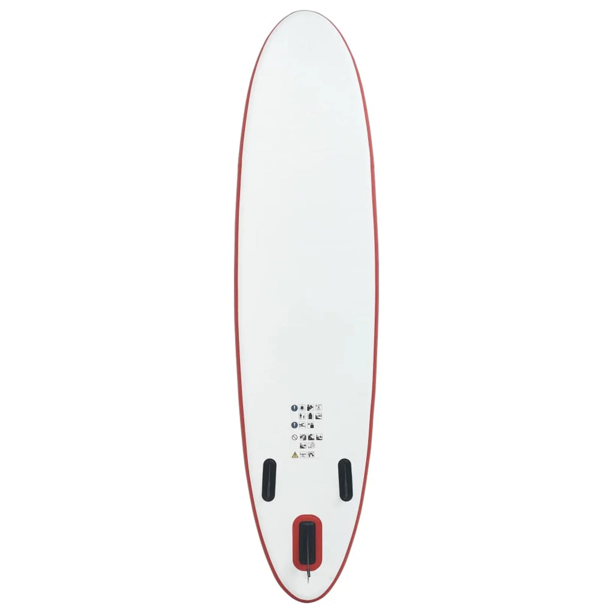 White Set Red Inflatable Andoer Paddleboard and